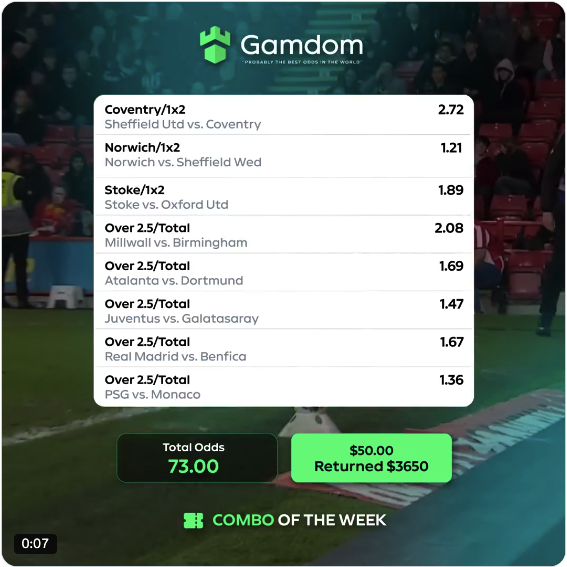 Gamdom Combo of the Week